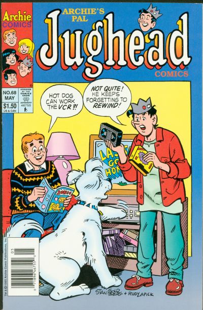 Cover for Archie's Pal Jughead Comics (Archie, 1993 series) #68 [Newsstand]