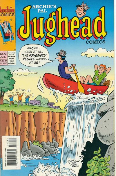 Cover for Archie's Pal Jughead Comics (Archie, 1993 series) #73