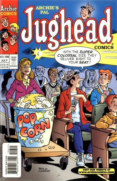 Cover for Archie's Pal Jughead Comics (Archie, 1993 series) #106