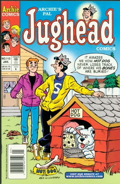 Cover for Archie's Pal Jughead Comics (Archie, 1993 series) #112
