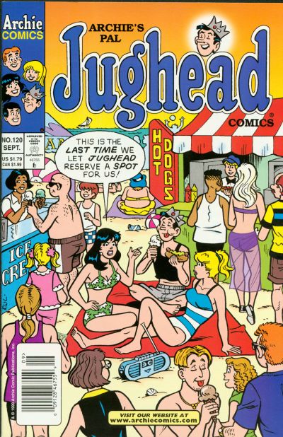 Cover for Archie's Pal Jughead Comics (Archie, 1993 series) #120