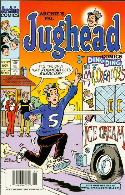 Cover for Archie's Pal Jughead Comics (Archie, 1993 series) #122