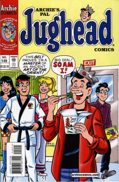 Cover for Archie's Pal Jughead Comics (Archie, 1993 series) #149