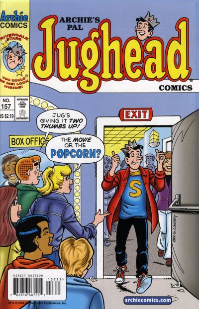 Cover for Archie's Pal Jughead Comics (Archie, 1993 series) #157