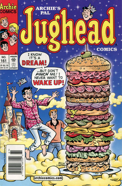 Cover for Archie's Pal Jughead Comics (Archie, 1993 series) #161 [Newsstand]