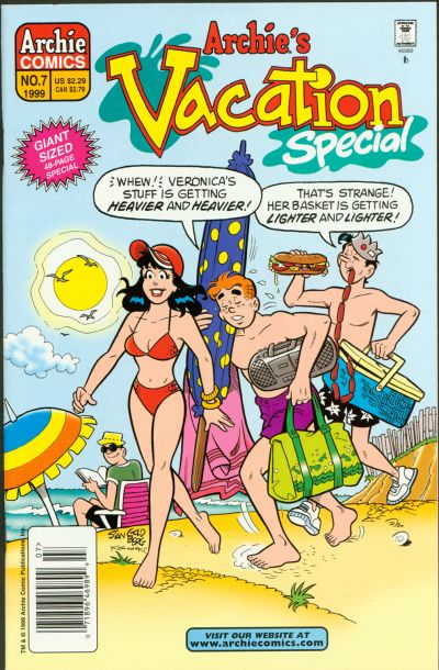 Cover for Archie's Vacation Special (Archie, 1994 series) #7