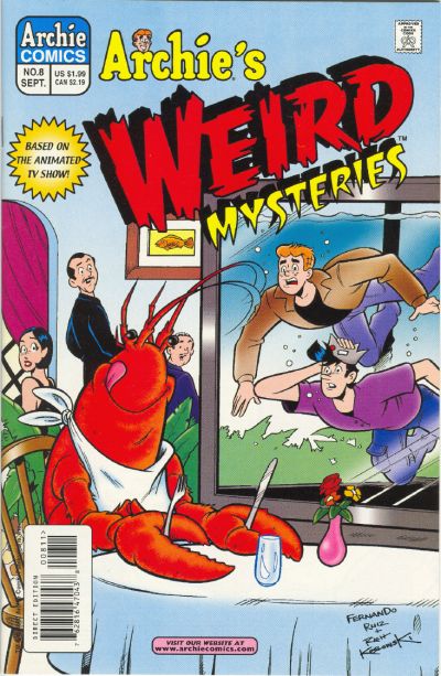 Cover for Archie's Weird Mysteries (Archie, 2000 series) #8