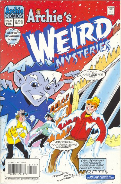 Cover for Archie's Weird Mysteries (Archie, 2000 series) #11