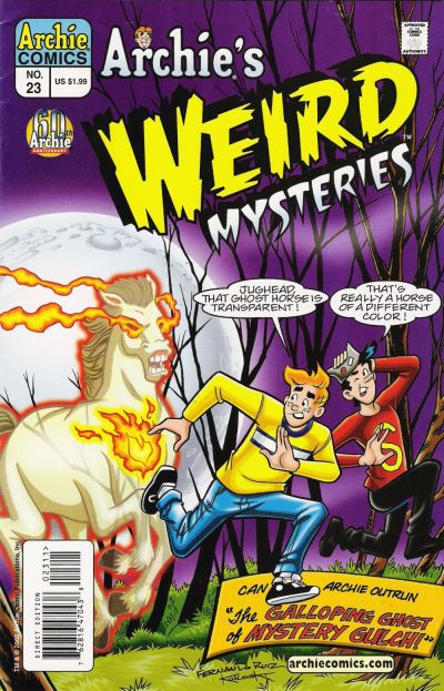 Cover for Archie's Weird Mysteries (Archie, 2000 series) #23