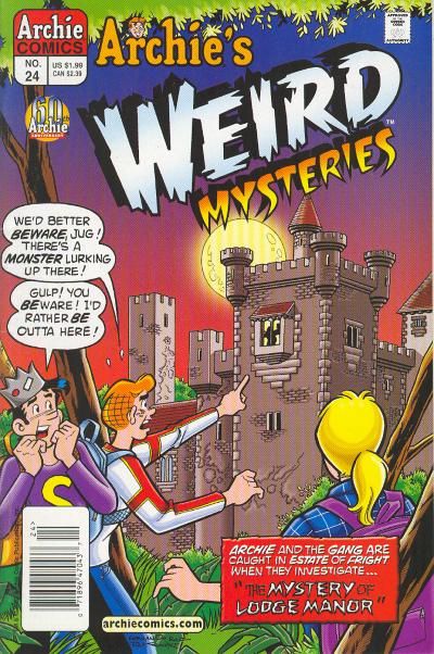 Cover for Archie's Weird Mysteries (Archie, 2000 series) #24 [Newsstand]