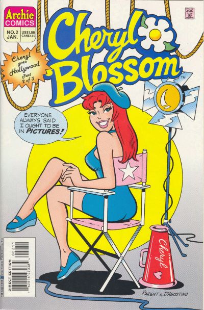 Cover for Cheryl Blossom (Goes Hollywood) (Archie, 1996 series) #2