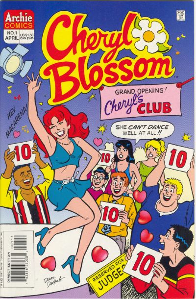 Cover for Cheryl Blossom (Archie, 1997 series) #1 [Direct Edition]