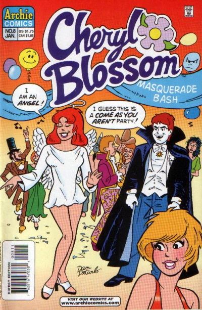 Cover for Cheryl Blossom (Archie, 1997 series) #8 [Direct Edition]
