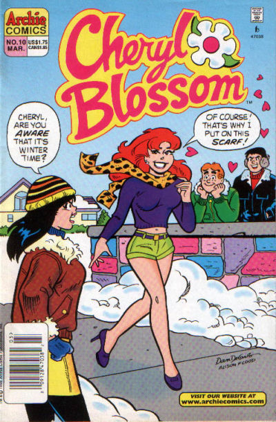 Cover for Cheryl Blossom (Archie, 1997 series) #10 [Newsstand]