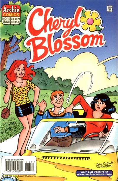 Cover for Cheryl Blossom (Archie, 1997 series) #13 [Direct Edition]