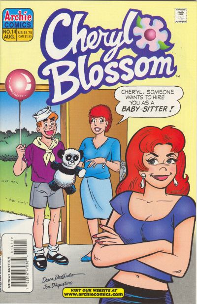 Cover for Cheryl Blossom (Archie, 1997 series) #14 [Direct Edition]