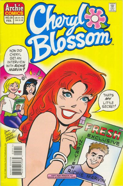 Cover for Cheryl Blossom (Archie, 1997 series) #29 [Direct Edition]