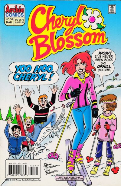 Cover for Cheryl Blossom (Archie, 1997 series) #30 [Direct Edition]