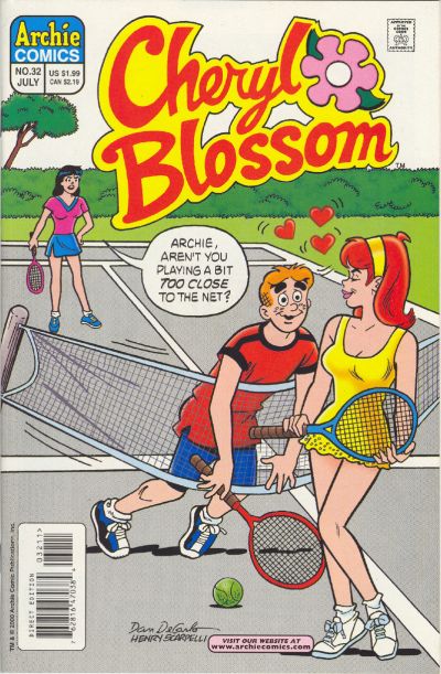 Cover for Cheryl Blossom (Archie, 1997 series) #32 [Direct Edition]