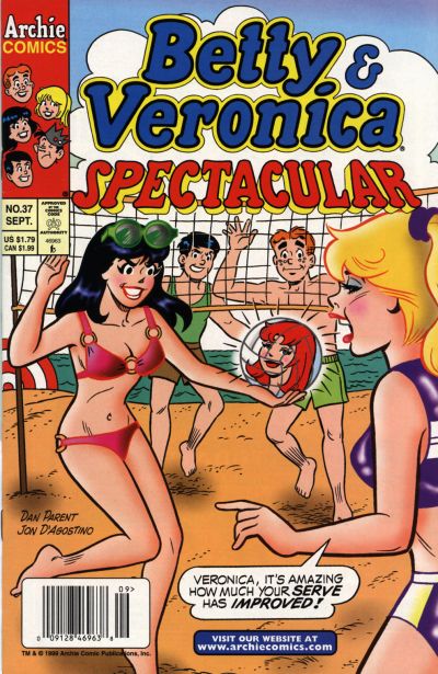 Cover for Betty and Veronica Spectacular (Archie, 1992 series) #37 [Newsstand]