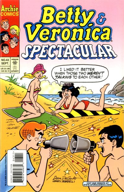 Cover for Betty and Veronica Spectacular (Archie, 1992 series) #43