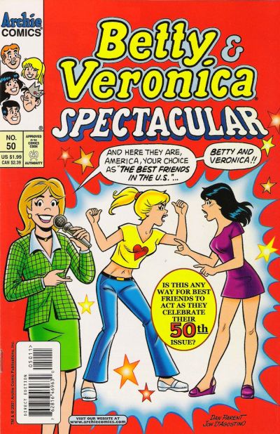 Cover for Betty and Veronica Spectacular (Archie, 1992 series) #50