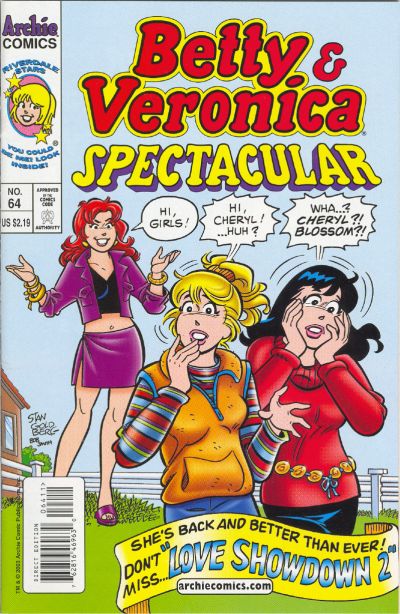 Cover for Betty and Veronica Spectacular (Archie, 1992 series) #64 [Direct Edition]