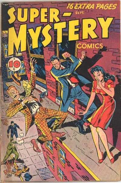 Cover for Super-Mystery Comics (Ace Magazines, 1940 series) #v7#1