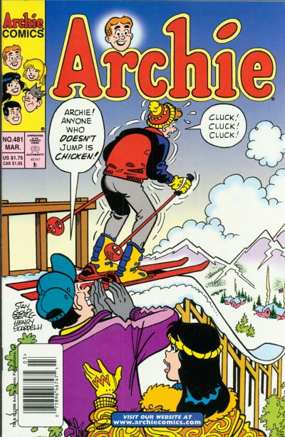 Cover for Archie (Archie, 1959 series) #481 [Newsstand]