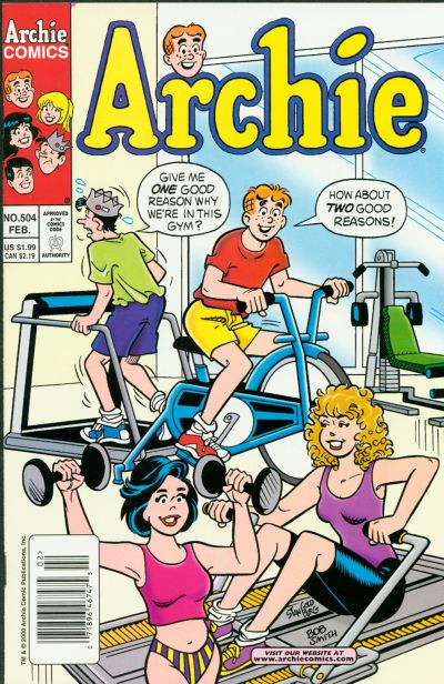 Cover for Archie (Archie, 1959 series) #504 [Newsstand]