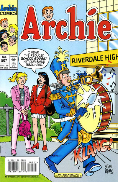 Cover for Archie (Archie, 1959 series) #507 [Direct Edition]