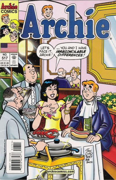 Cover for Archie (Archie, 1959 series) #517 [Direct Edition]