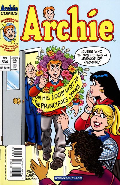 Cover for Archie (Archie, 1959 series) #534