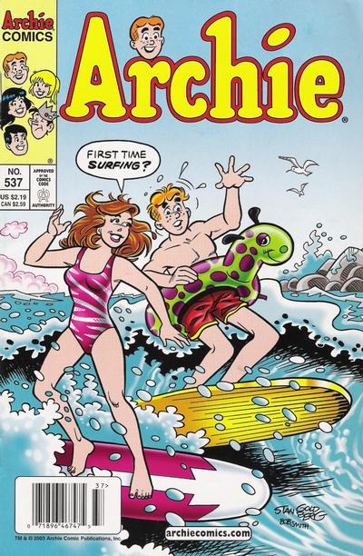 Cover for Archie (Archie, 1959 series) #537