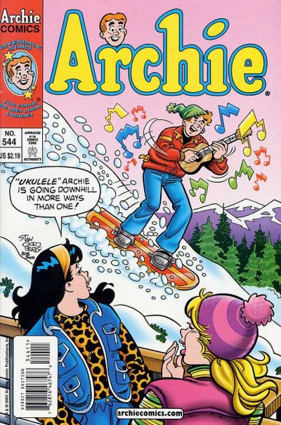 Cover for Archie (Archie, 1959 series) #544
