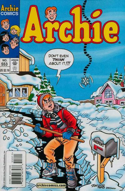 Cover for Archie (Archie, 1959 series) #553 [Direct Edition]