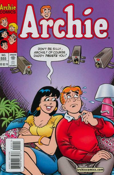 Cover for Archie (Archie, 1959 series) #555 [Direct Edition]