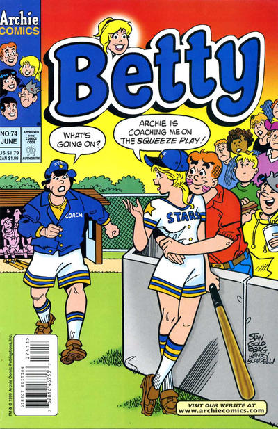 Cover for Betty (Archie, 1992 series) #74