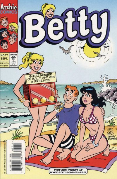 Cover for Betty (Archie, 1992 series) #77 [Direct Edition]