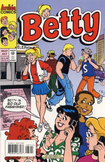 Cover for Betty (Archie, 1992 series) #87 [Direct Edition]