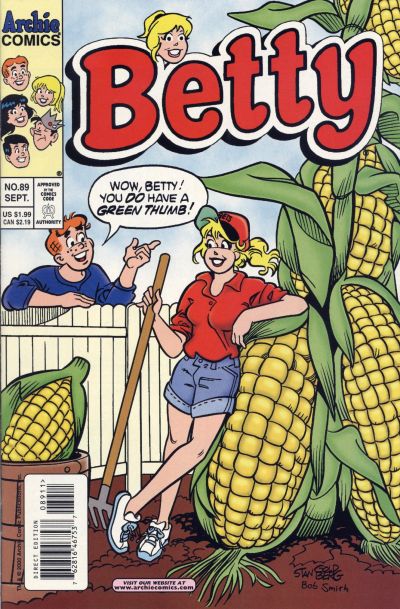 Cover for Betty (Archie, 1992 series) #89