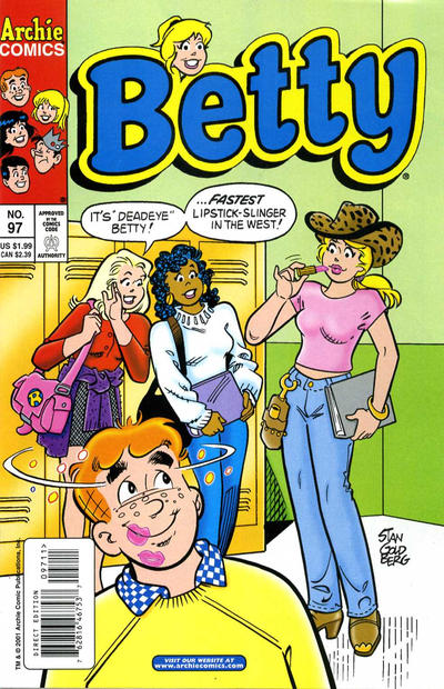 Cover for Betty (Archie, 1992 series) #97 [Direct Edition]