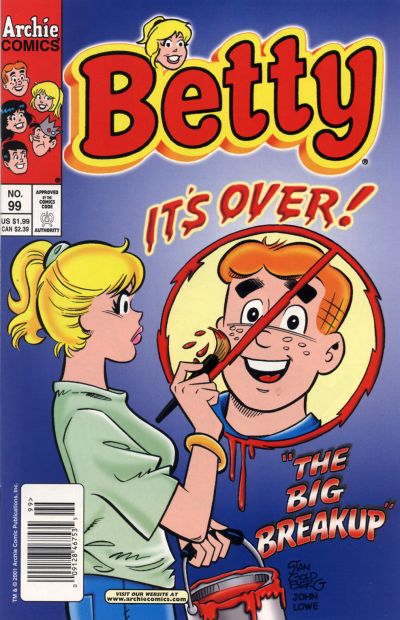 Cover for Betty (Archie, 1992 series) #99 [Newsstand]