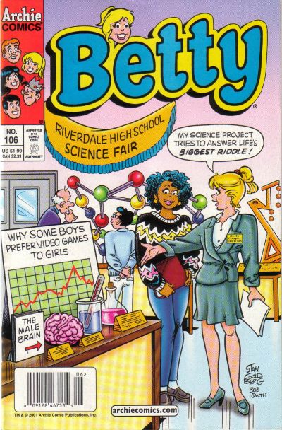 Cover for Betty (Archie, 1992 series) #106 [Newsstand]