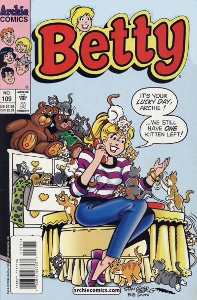 Cover for Betty (Archie, 1992 series) #109