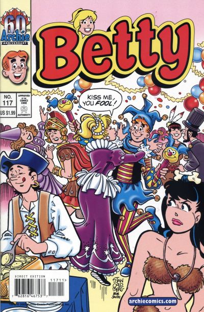 Cover for Betty (Archie, 1992 series) #117 [Direct Edition]