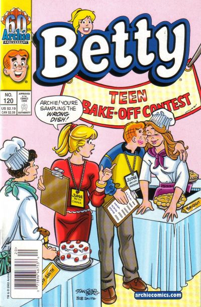 Cover for Betty (Archie, 1992 series) #120 [Newsstand]