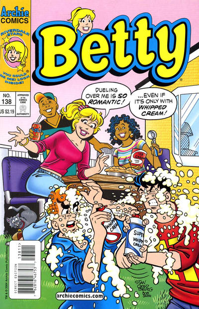 Cover for Betty (Archie, 1992 series) #138