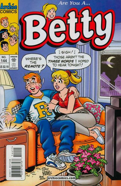 Cover for Betty (Archie, 1992 series) #144