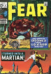 Cover for Fear (Marvel, 1970 series) #4